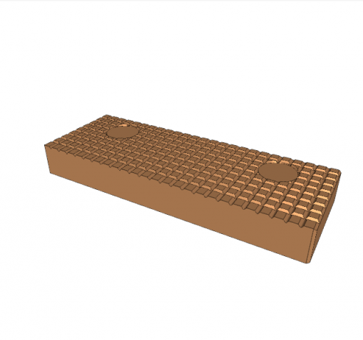 STANDARD FLAT JAW 160 mm