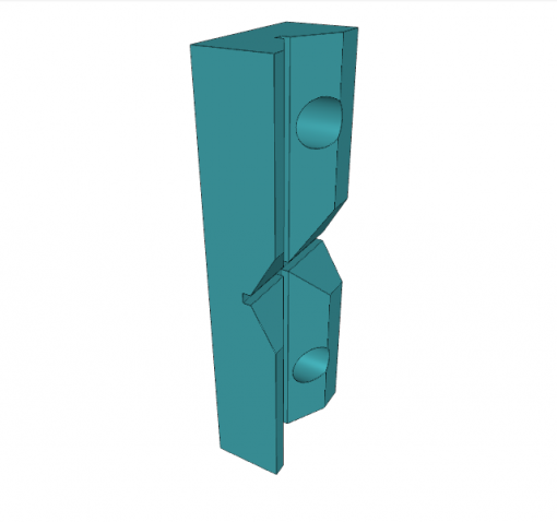 VEE JAW FOR JAW WIDTH 125 mm