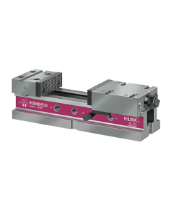 Machine vise NC 125 H, hyd./hyd., w/ high-pressure unit, jaw width 125 mm, clamping width Max. 225 mm, cl. force Max. 40 kN, overall length Max. 526 mm