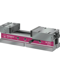 NC 125 VISE, HYD./HYD.W/ SET OF 4 CLAMPING CLAWS, PRECISION WORKPIECE STOP, TOOL STEEL MASTER JAW SET 125mm, SOFT JAW ALUMINUM FLIPPABLE SMARTSTOPPED 1 in. x 1.71 in. x 125mm.
