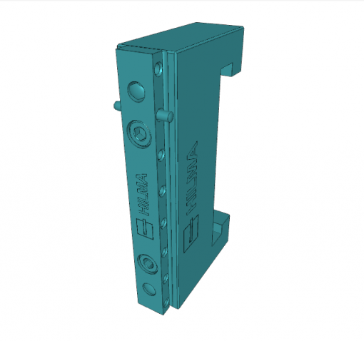 FLOATING JAW W/ CLAMPING BAR 125 mm