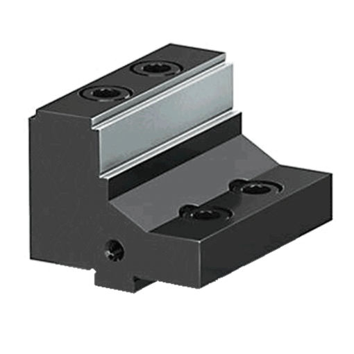 Clamping system MC-P 40, fixed jaw clamping, w/o jaws, base length 110 mm, jaw width 40 mm, cl. force 7.5 kN, cl. stroke 20 mm