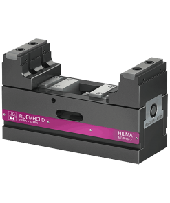 Clamping system MC-P 100 ZB, concentric position flexible clamping, w/o jaws, base length 260 mm, jaw width 100 mm, cl. force 25 kN, cl. stroke 50 mm, flexible stroke ﾱ 2 mm