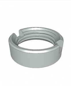 RETAINER RING FOR THREADED TEMPLATE BUSHING