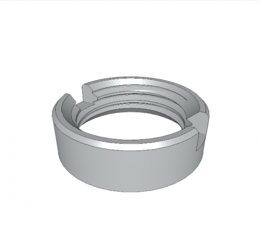 RETAINER RING FOR THREADED TEMPLATE BUSHING