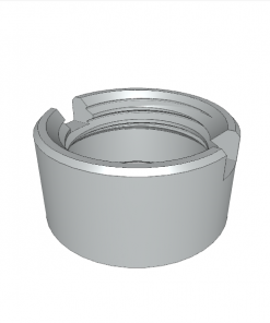 RETAINER RING FOR THREADED TEMPLATE BUSHING