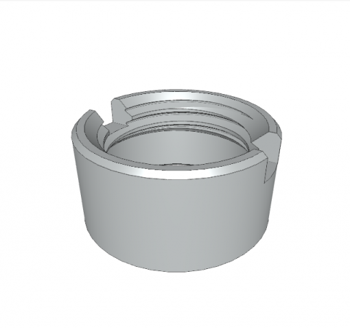 RETAINER RING FOR THREADED TEMPLATE BUSHING
