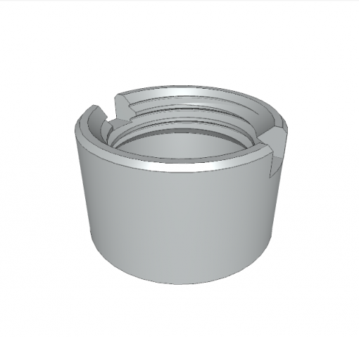RETAINER RING FOR THREADED TEMPLATE BUSHING