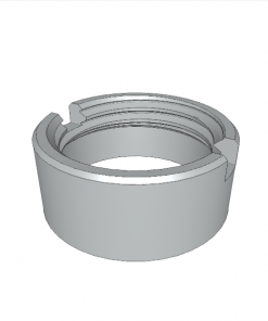 RETAINER RING FOR THREADED TEMPLATE BUSHING