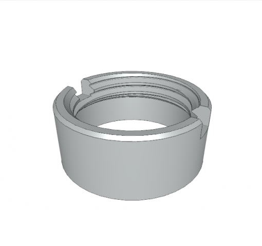 RETAINER RING FOR THREADED TEMPLATE BUSHING