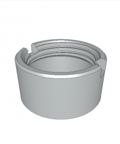 RETAINER RING FOR THREADED TEMPLATE BUSHING
